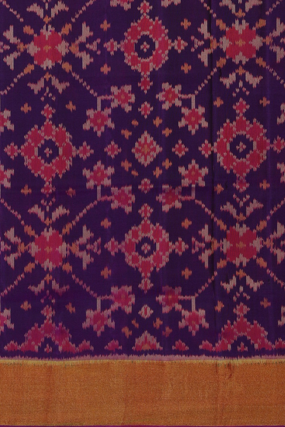 Rajkot Silk Purple Saree