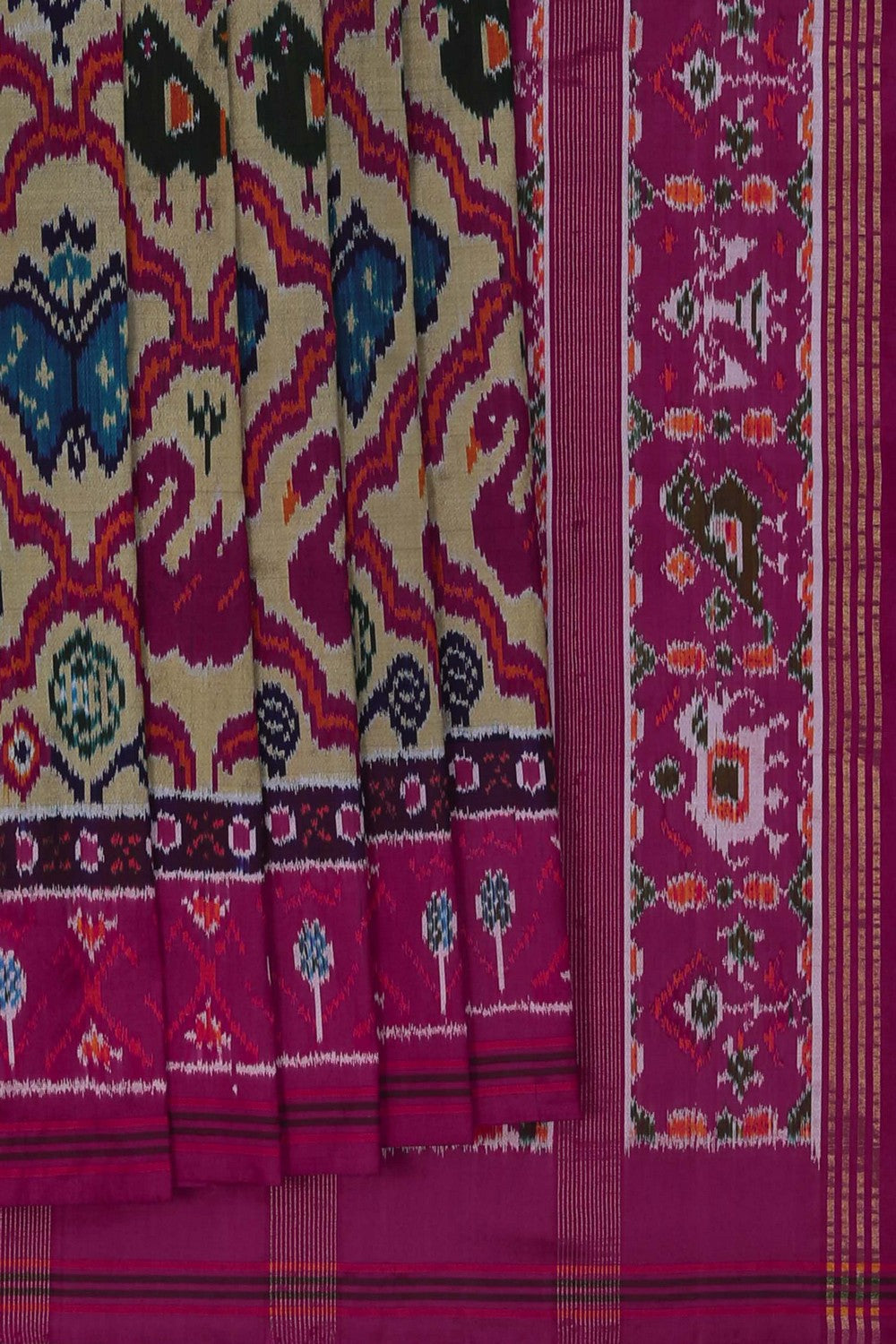 Pochampally Ikat Silk Saree