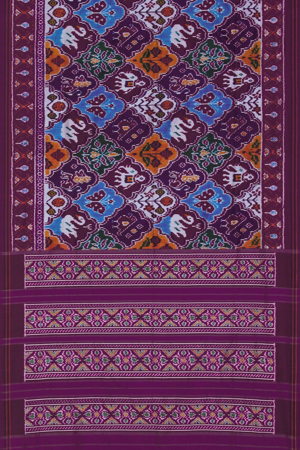 Pochampally Ikat Silk Saree