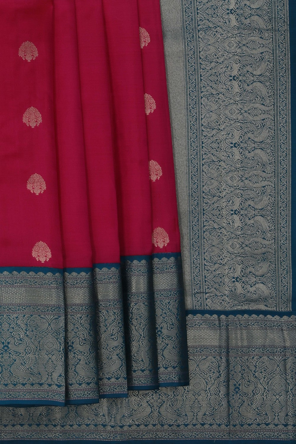 Image of South Silk Pink Saree