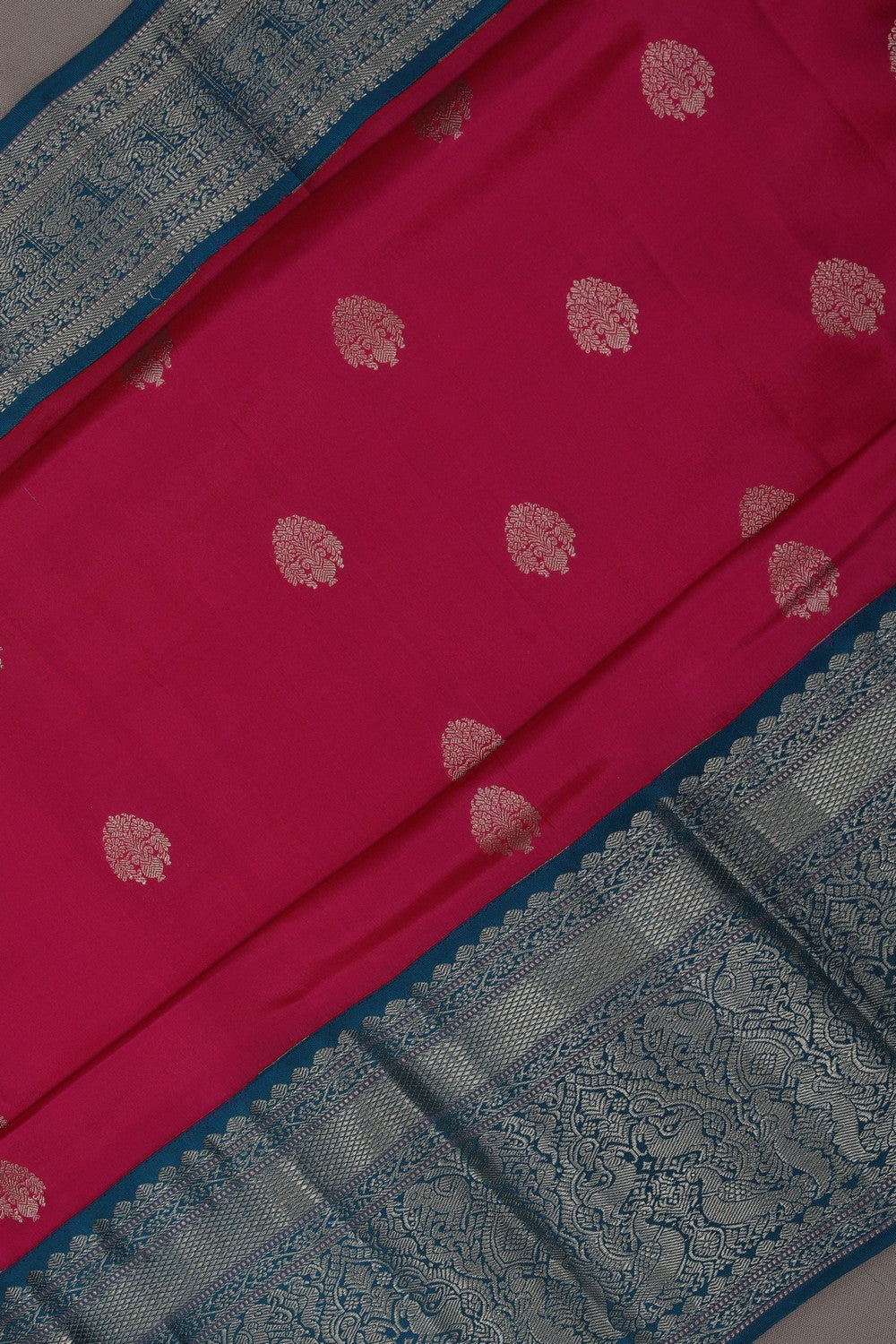 Image of South Silk Pink Saree