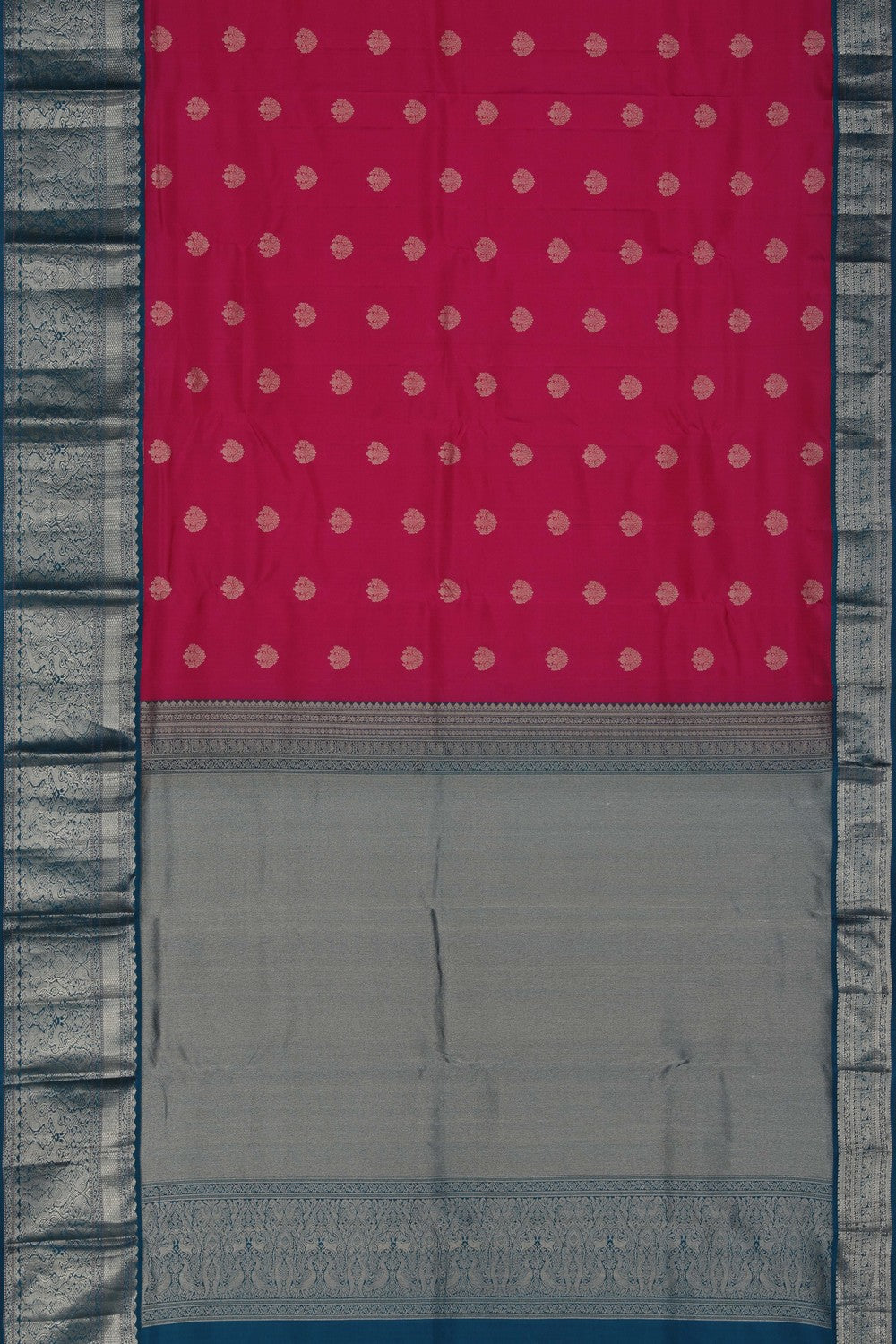 South Silk Pink Saree