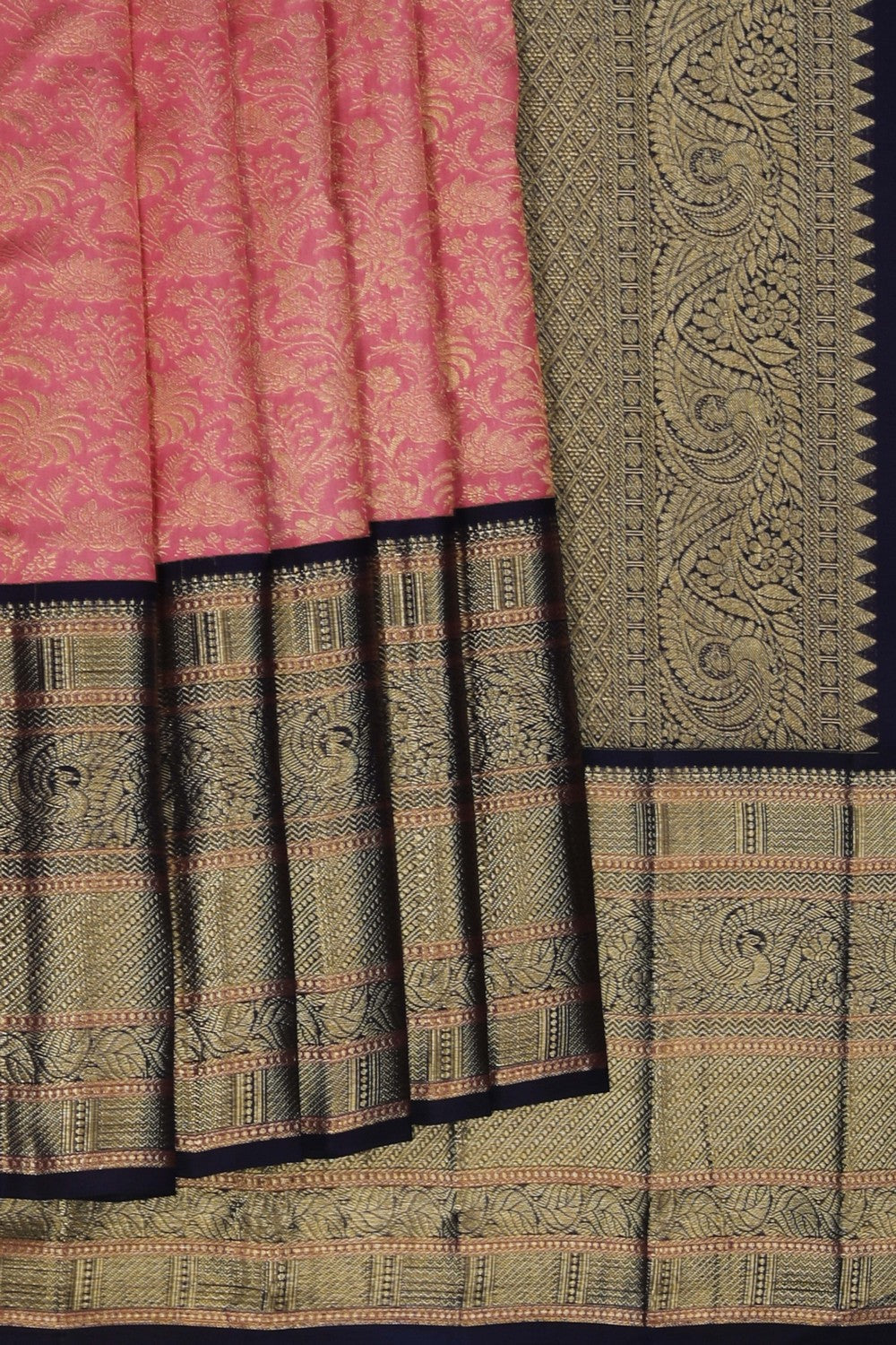 Image of South Silk Pink Saree