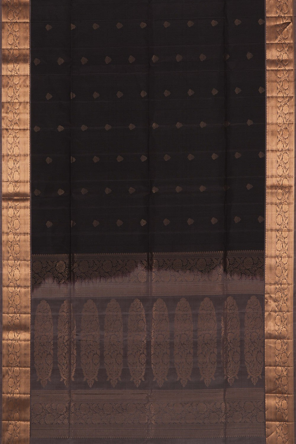 Image of South Silk Brown Saree