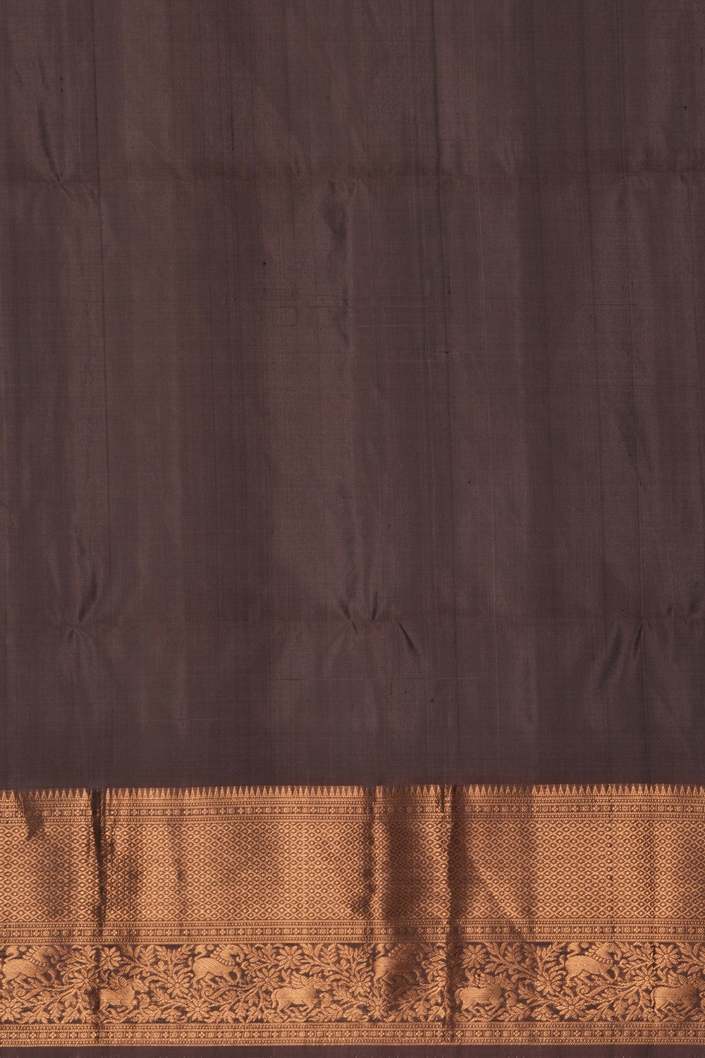 Image of South Silk Brown Saree