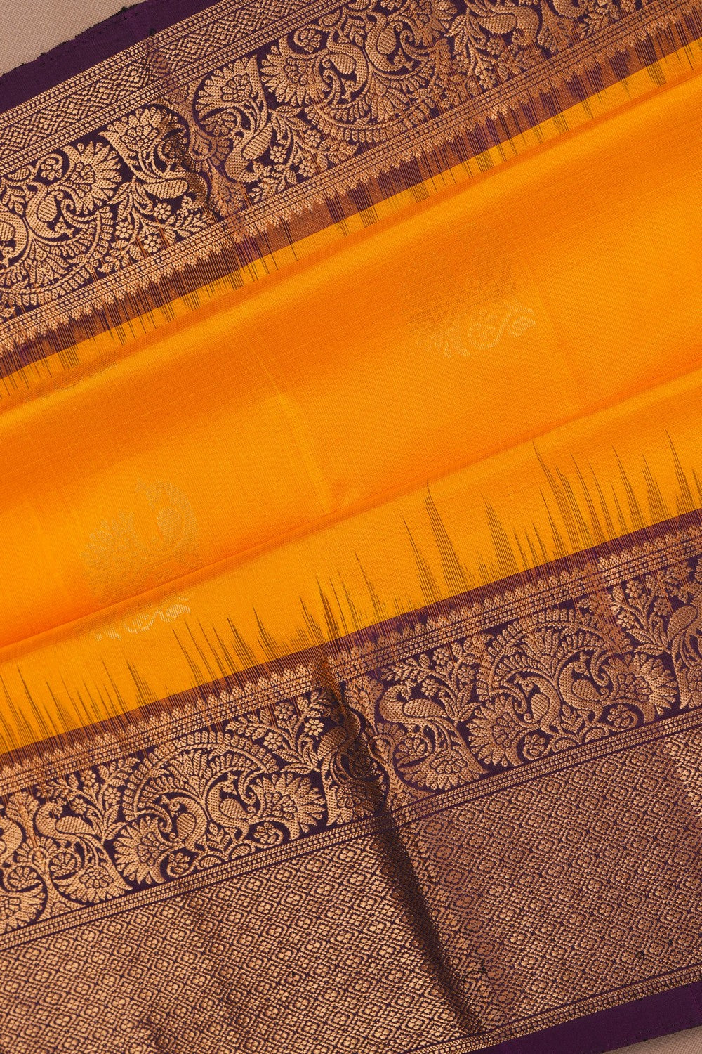 Image of South Silk Mustard Saree