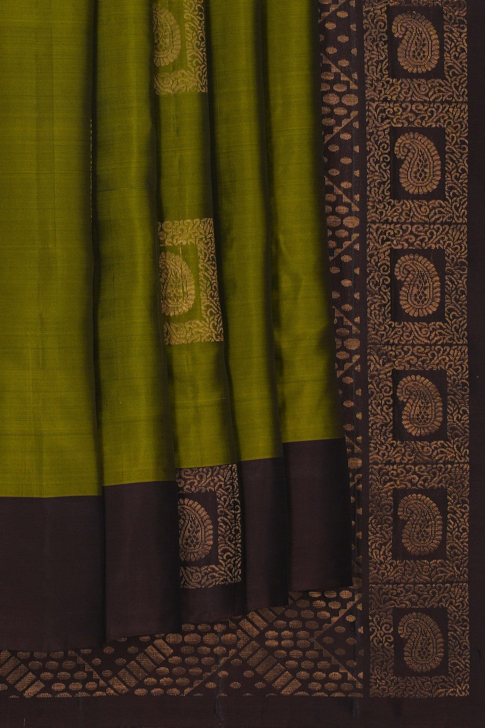 Image of South Silk Green Saree