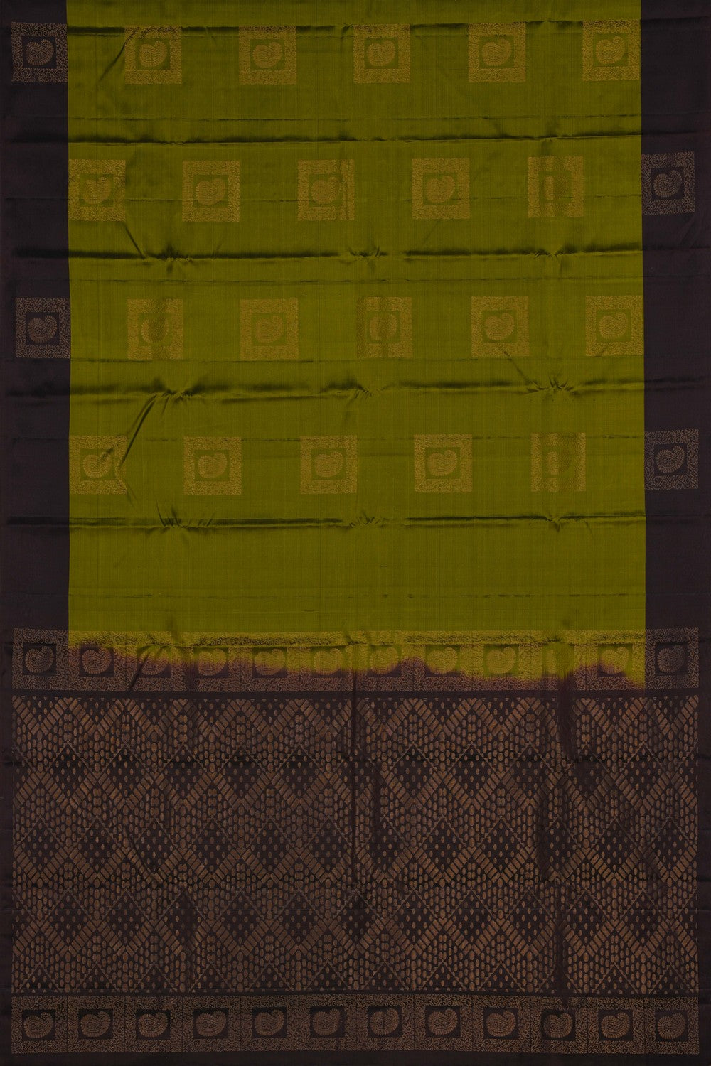 Image of South Silk Green Saree