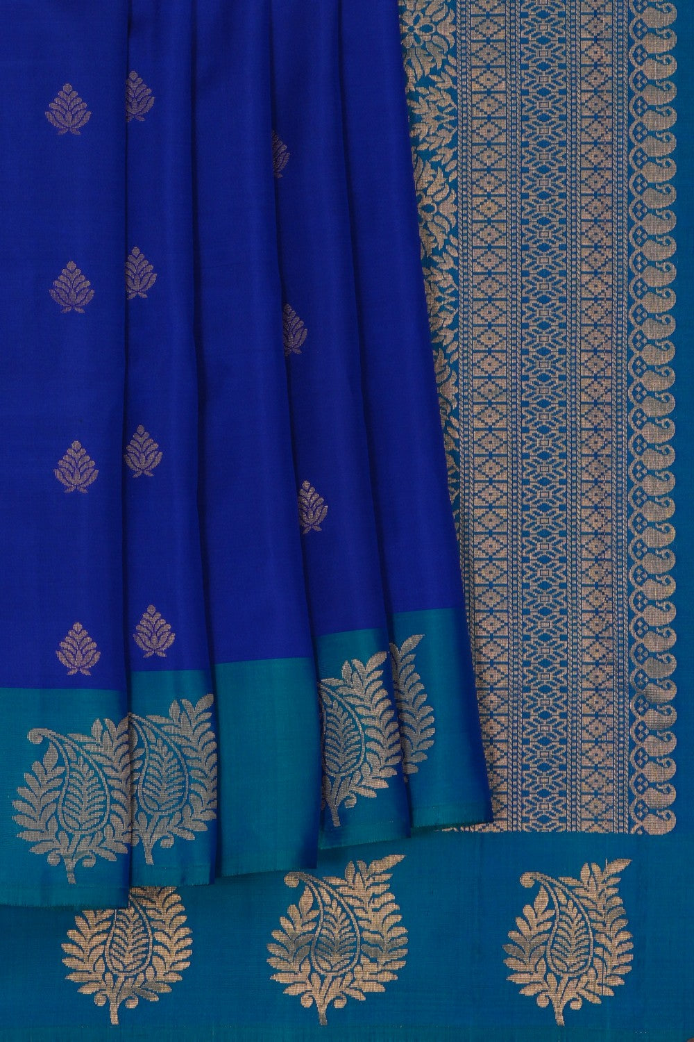 Image of South Silk Purple Saree