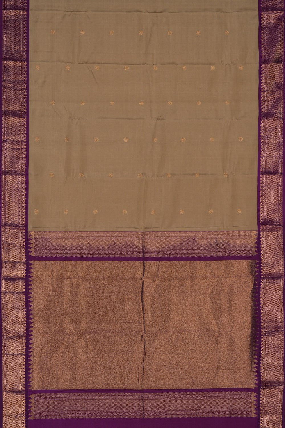 Image of South Silk Grey Saree