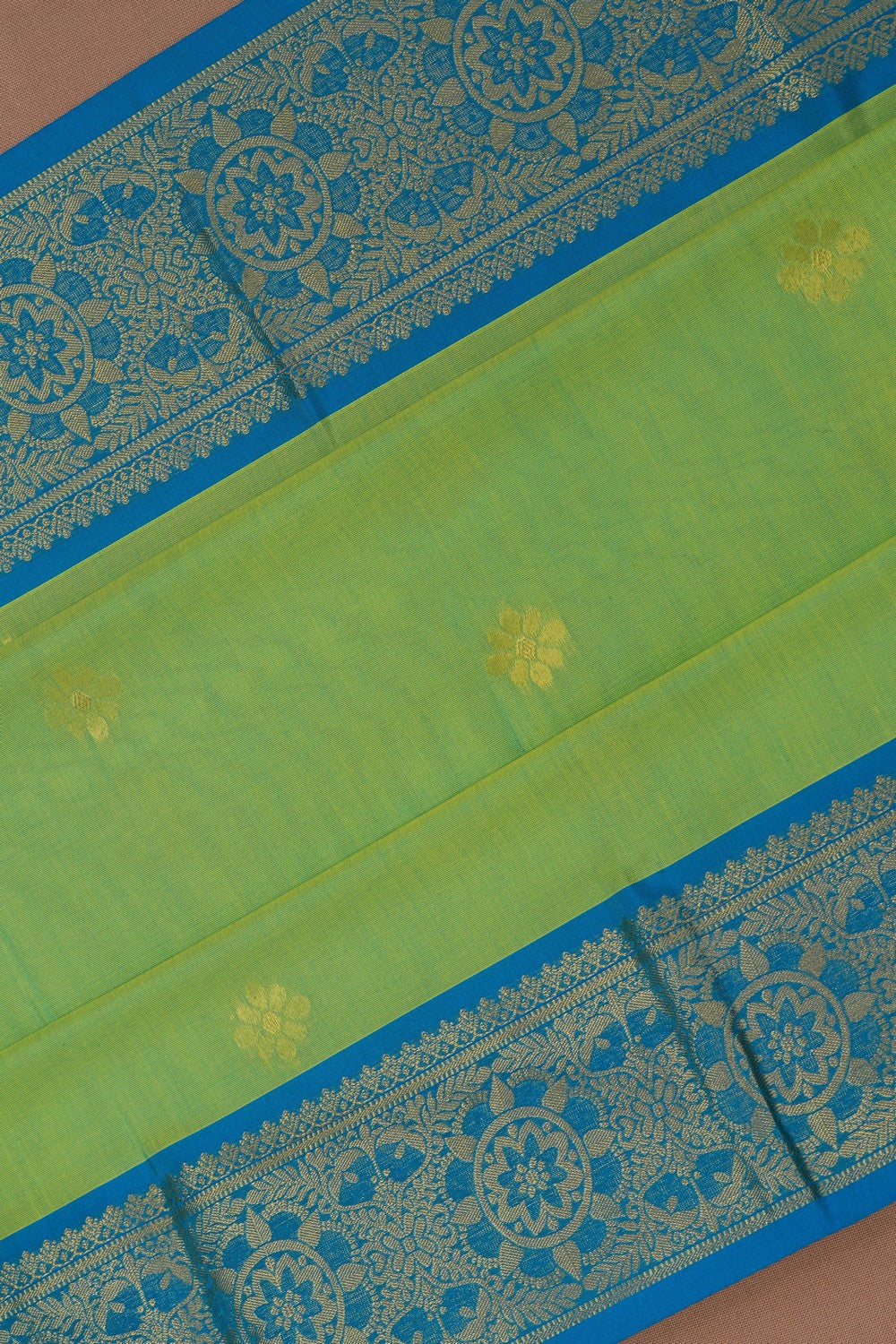 Image of South Silk Green Saree