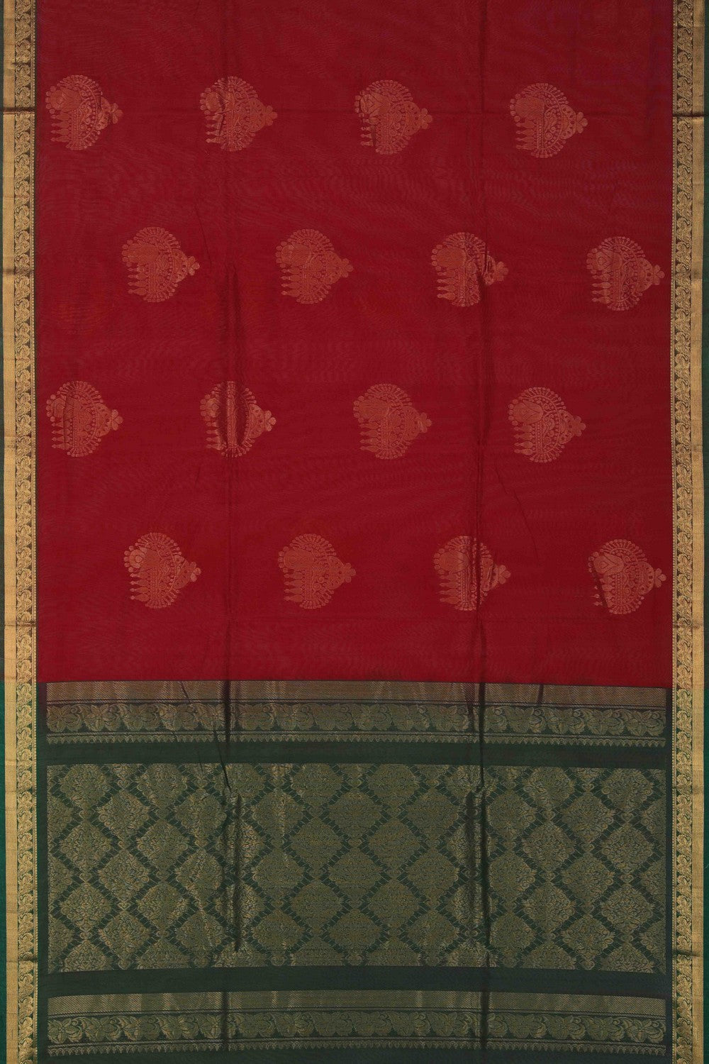 Image of South Cotton-Silk Saree