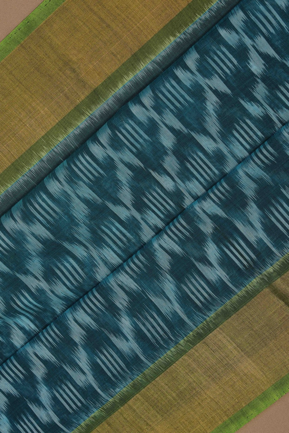Image of South Cotton-Silk Ikat Saree