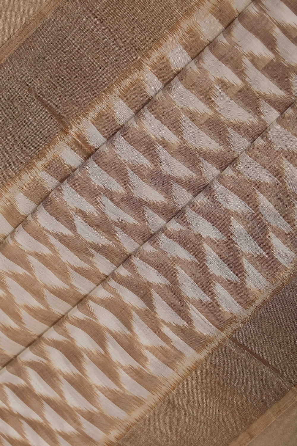 Image of South Cotton-Silk Ikat Saree