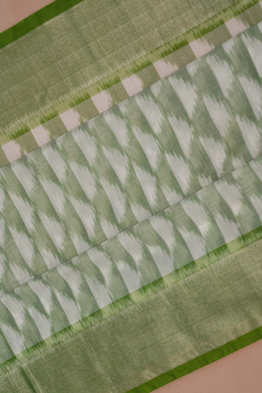 Image of South Cotton-Silk Ikat Saree