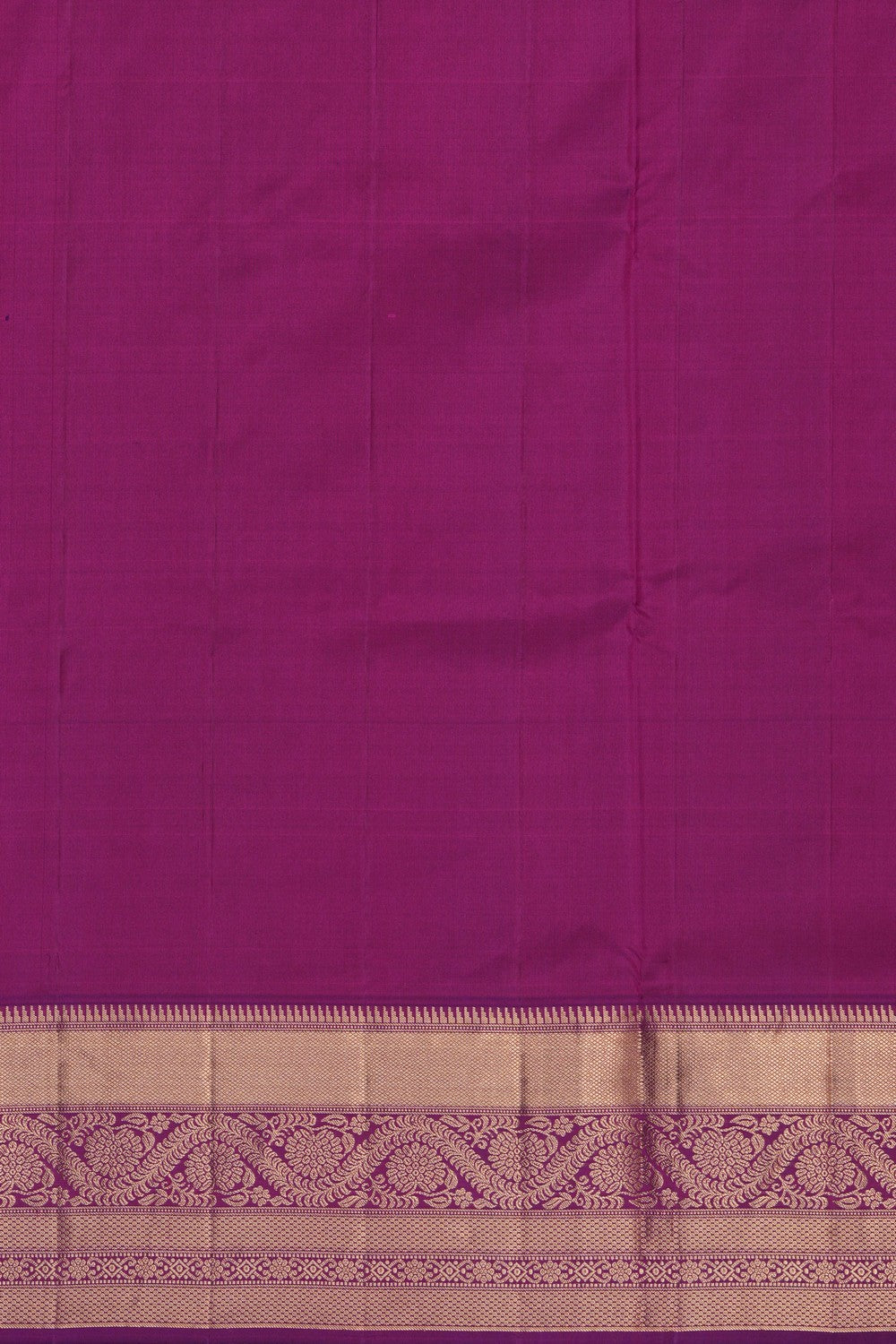 South Silk Fuchsia-Pink Saree