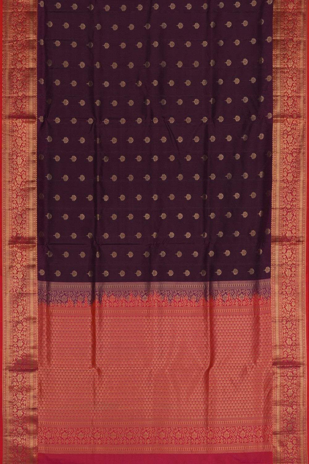 South Silk Violet Saree