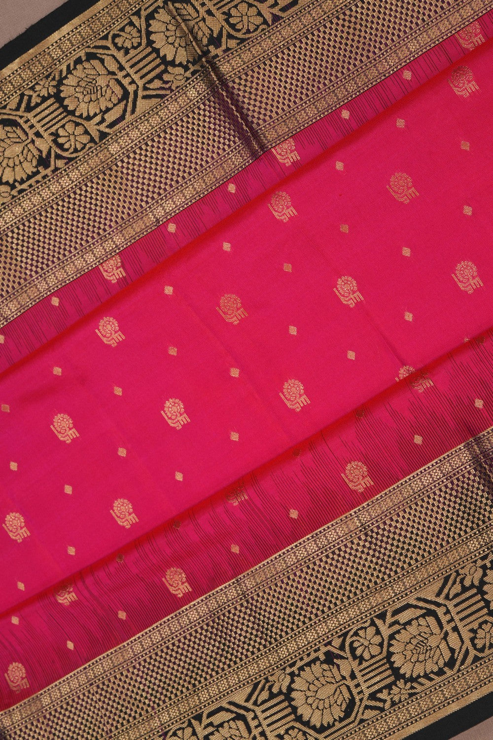 Image of South Silk Pink Saree