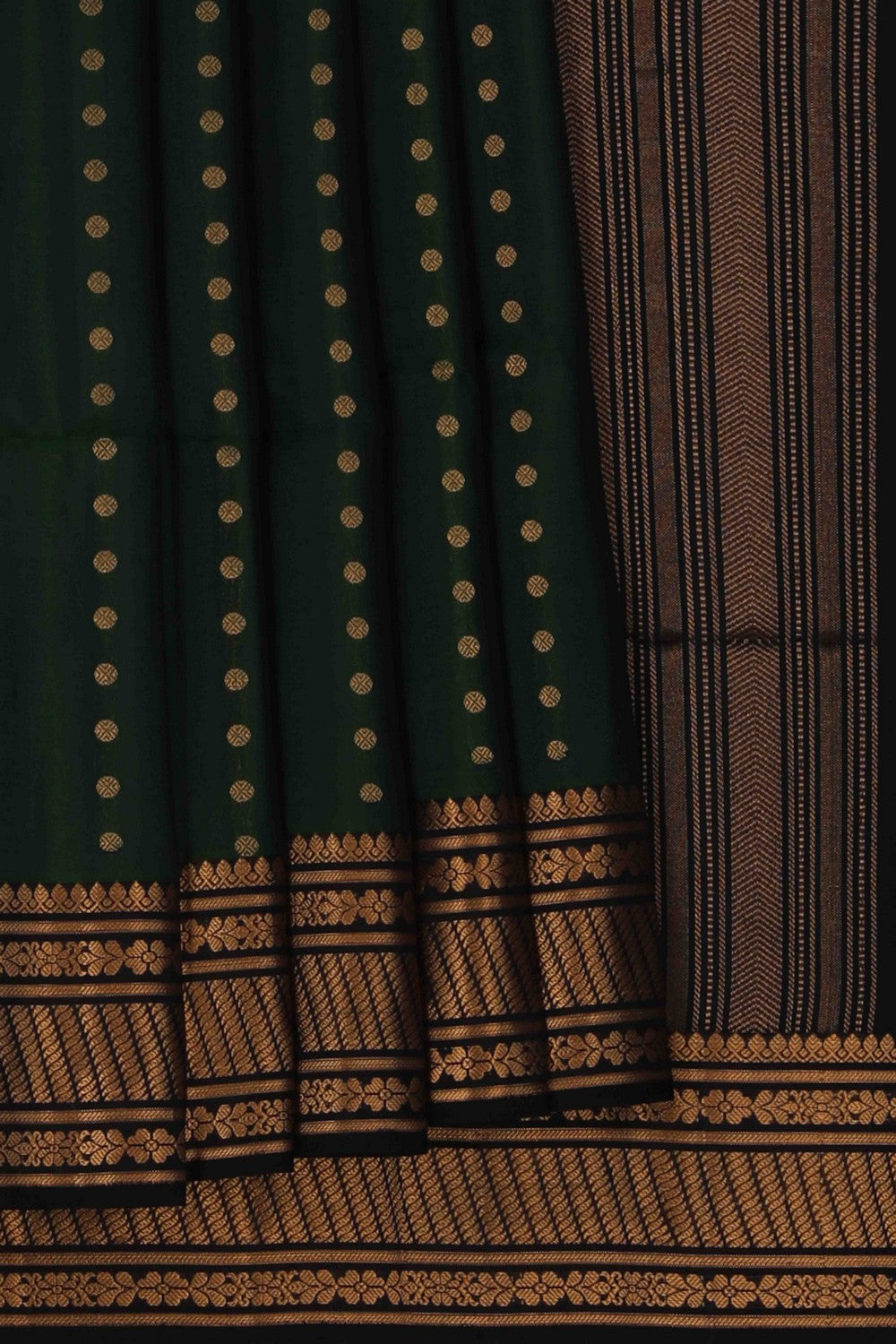 Image of South Silk Green Saree