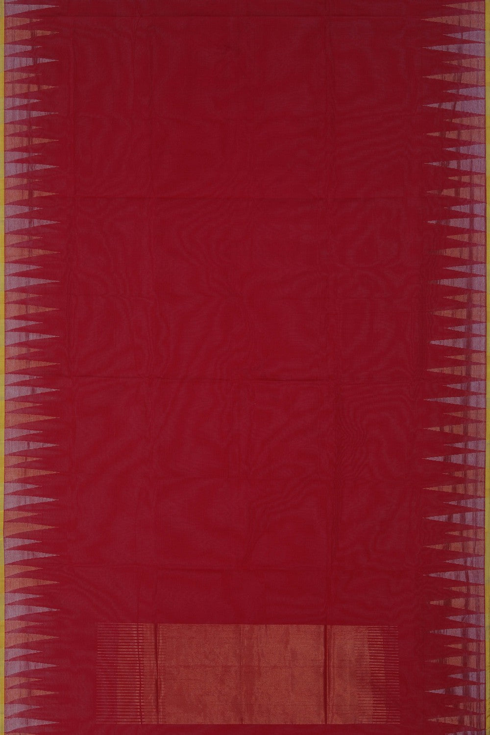 Uppada Cotton Red Saree