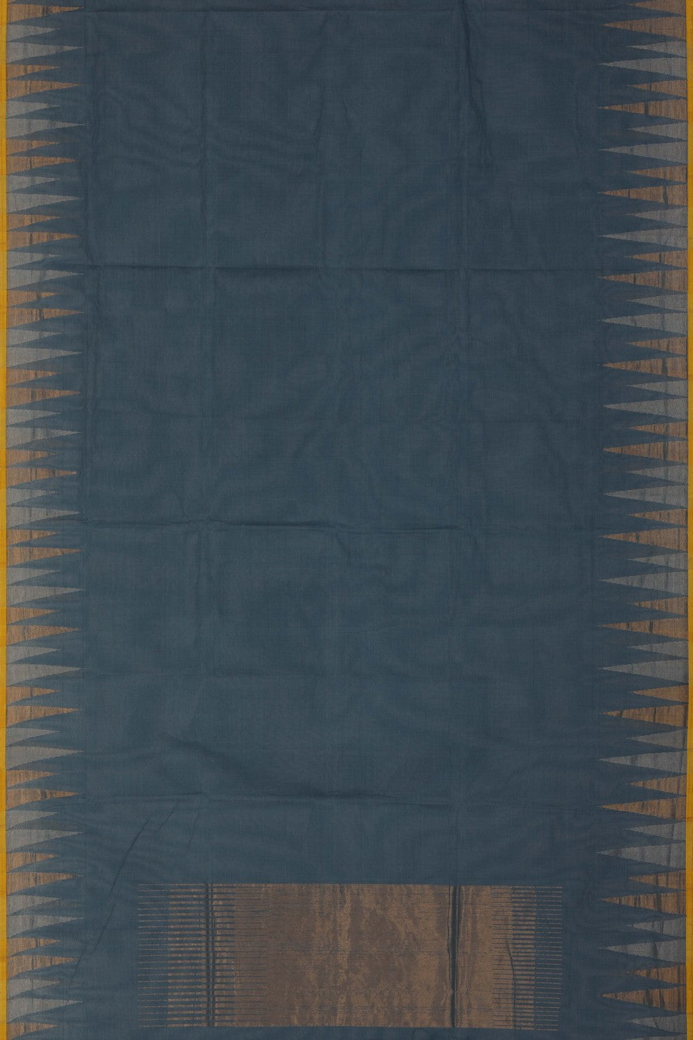 Uppada Cotton Grey Saree