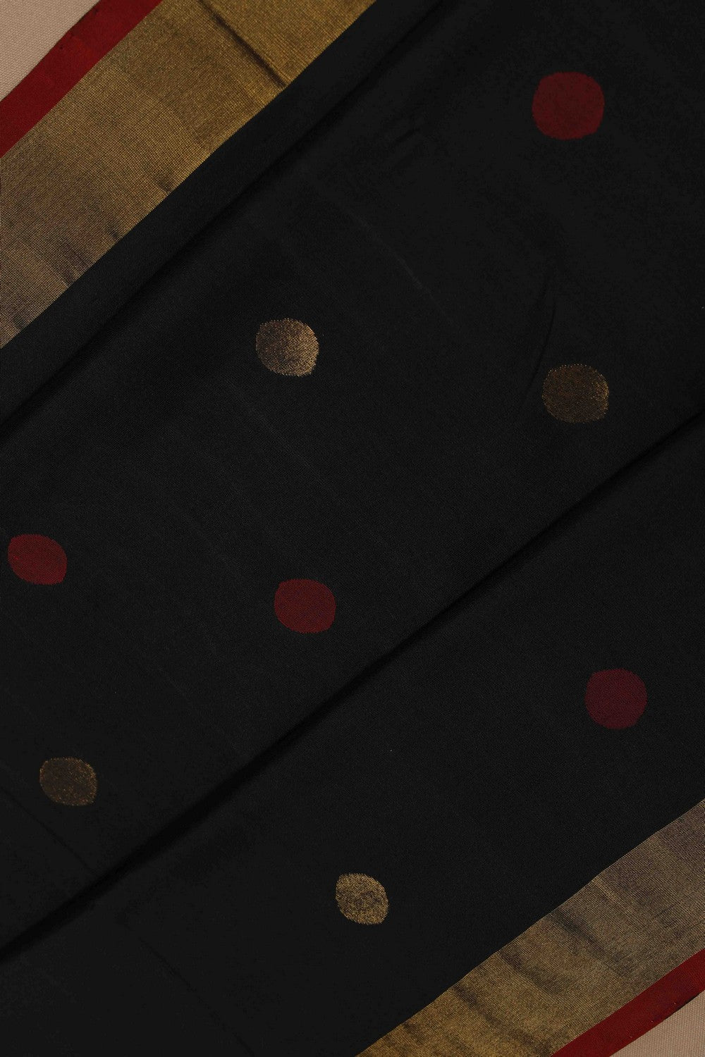 Uppada Silk Black Saree