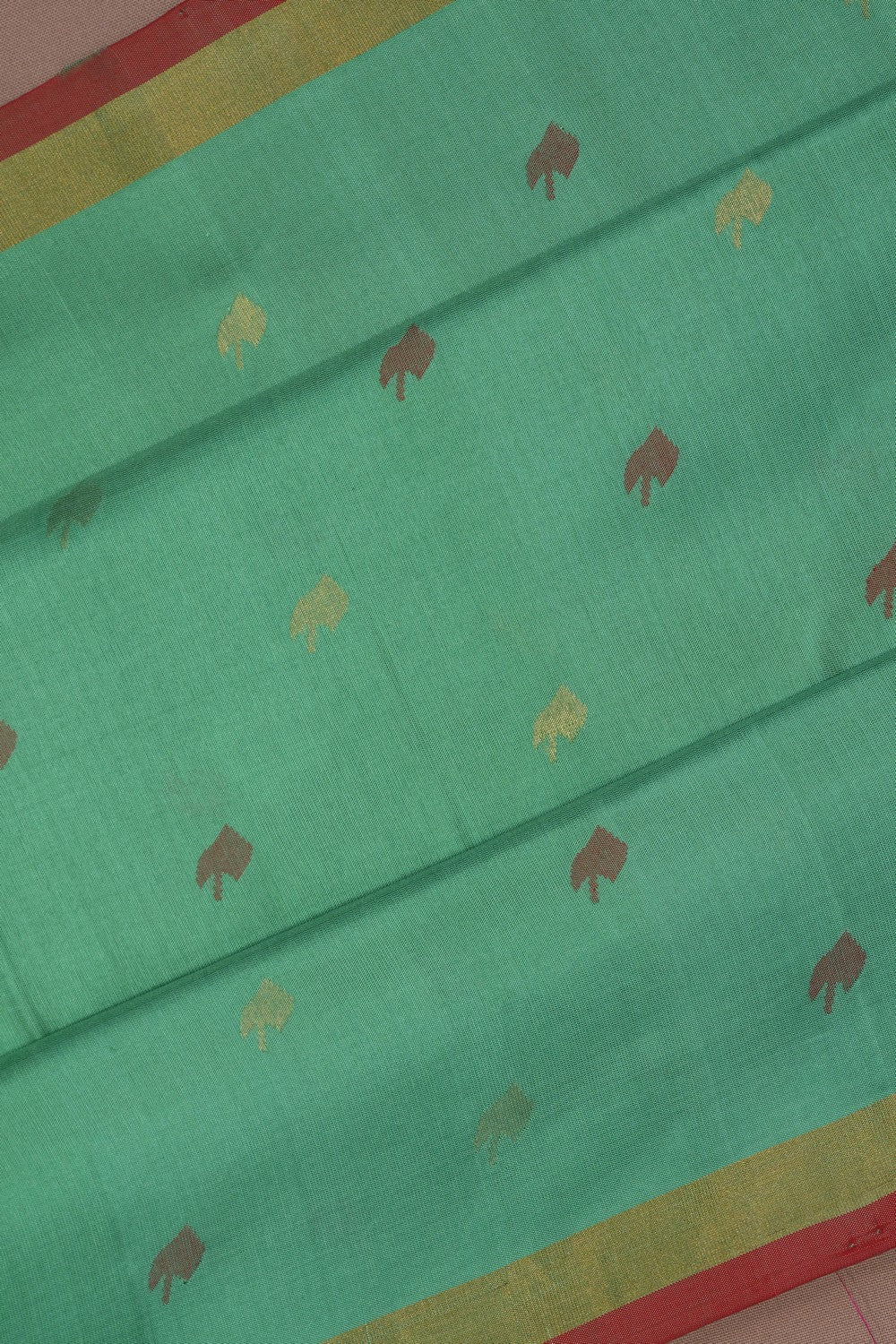 Uppada Silk Green Saree