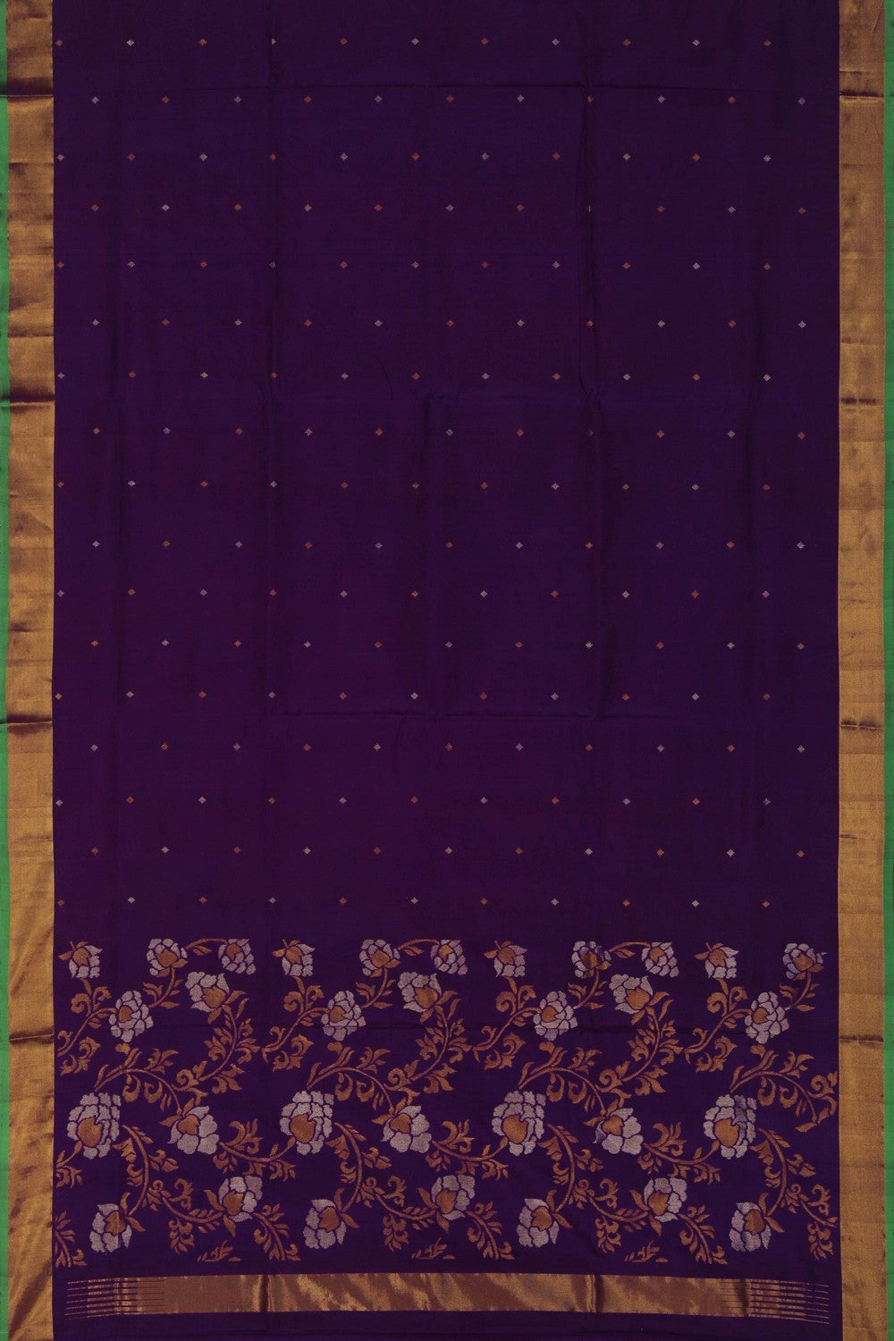 Image of Uppada Silk Purple Saree