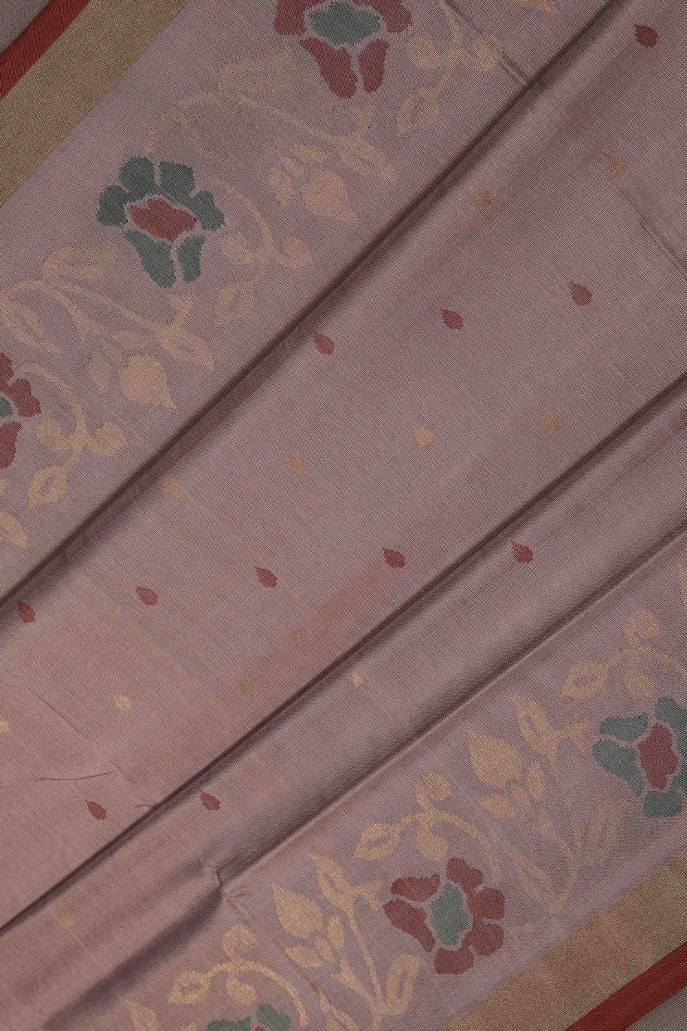 Uppada Silk Beige Saree