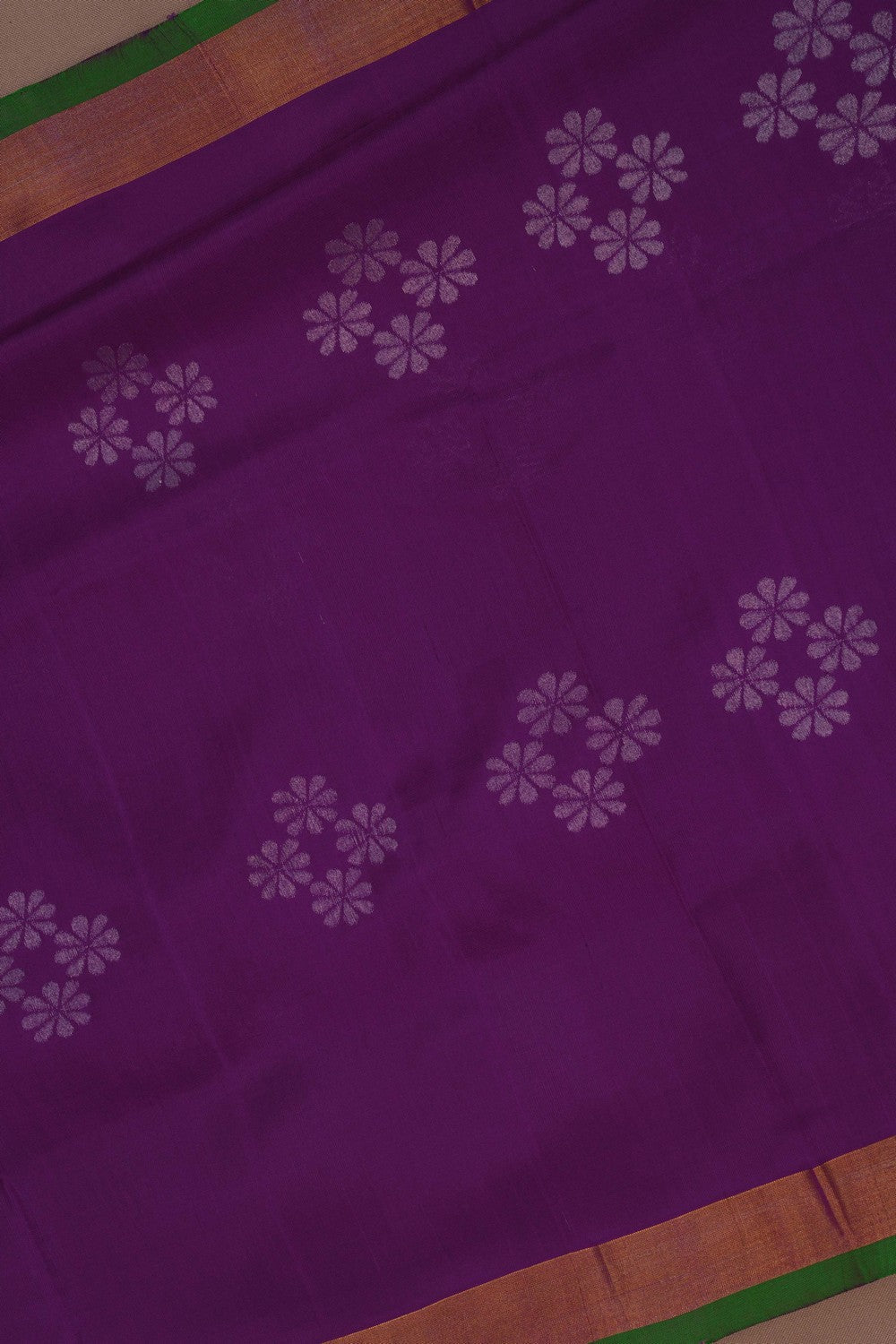Image of Uppada Silk Purple Saree