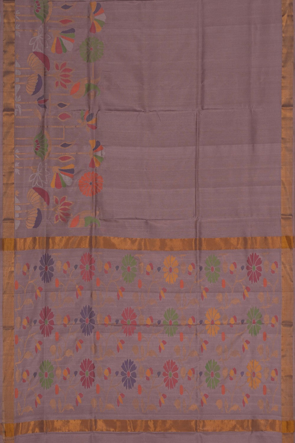 Image of Uppada Silk Beige Saree