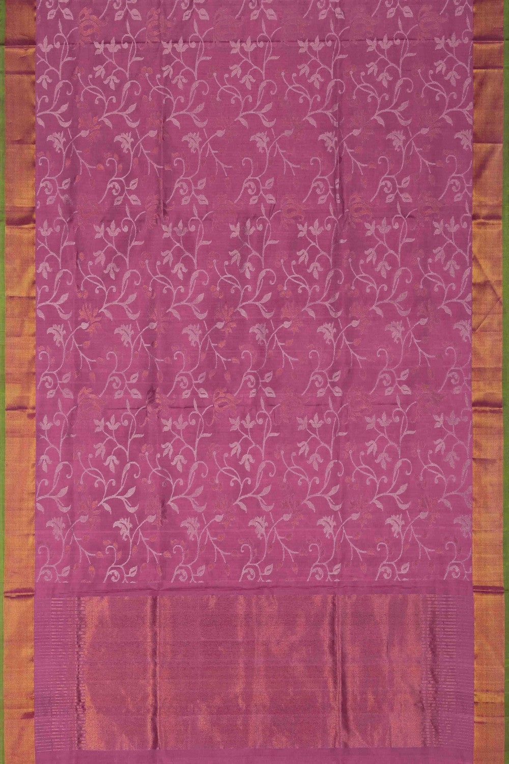Image of Uppada Silk Purple Saree