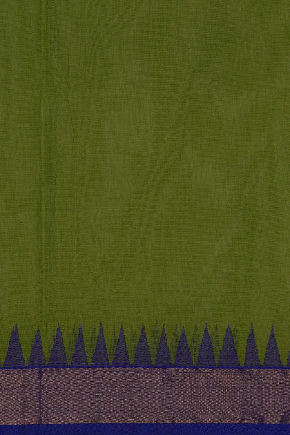 Ponduru Cotton Green Saree