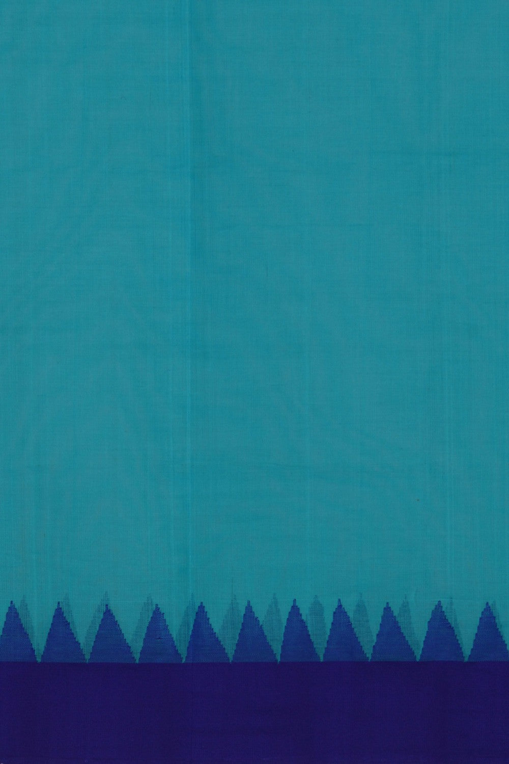 Image of Ponduru Cotton Blue Saree