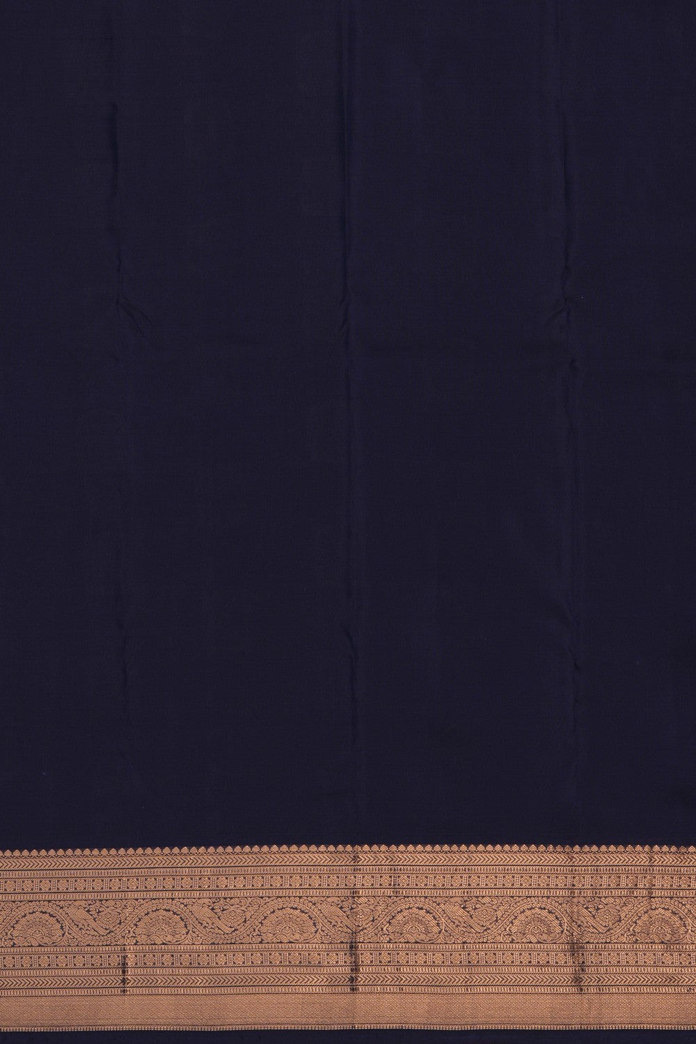 Image of South Silk Navy Blue Saree