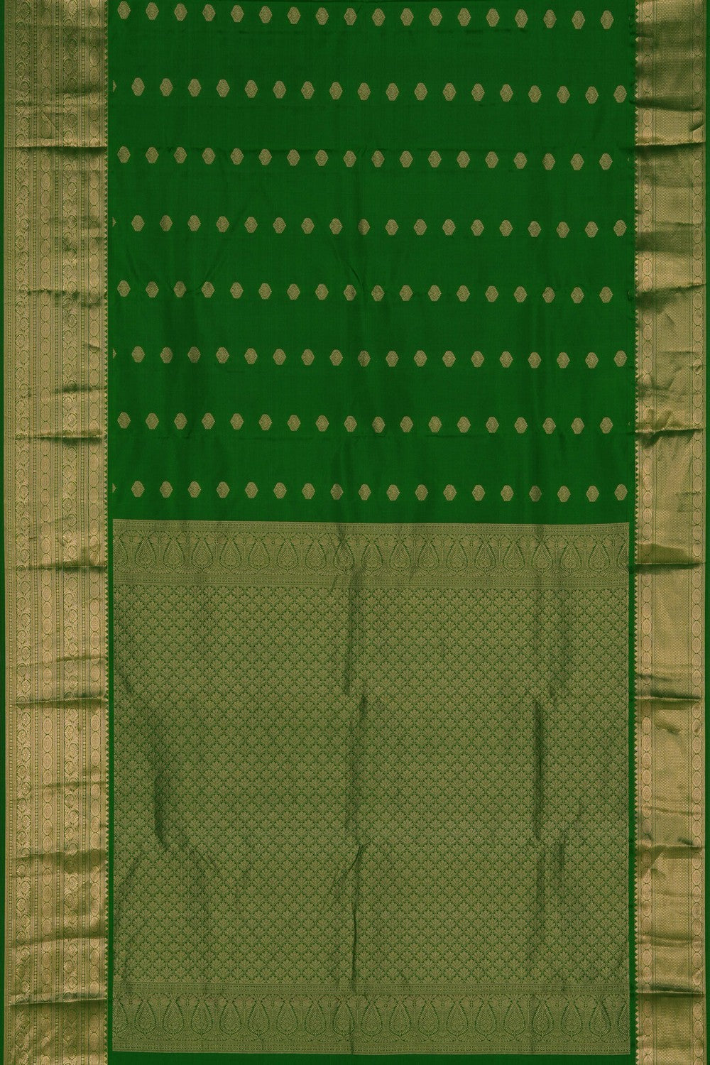 Image of South Silk Green Saree