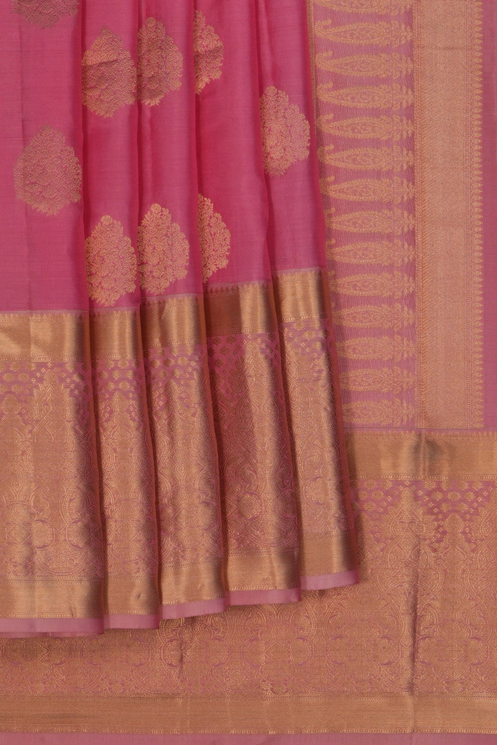 Image of South Silk Pink Saree