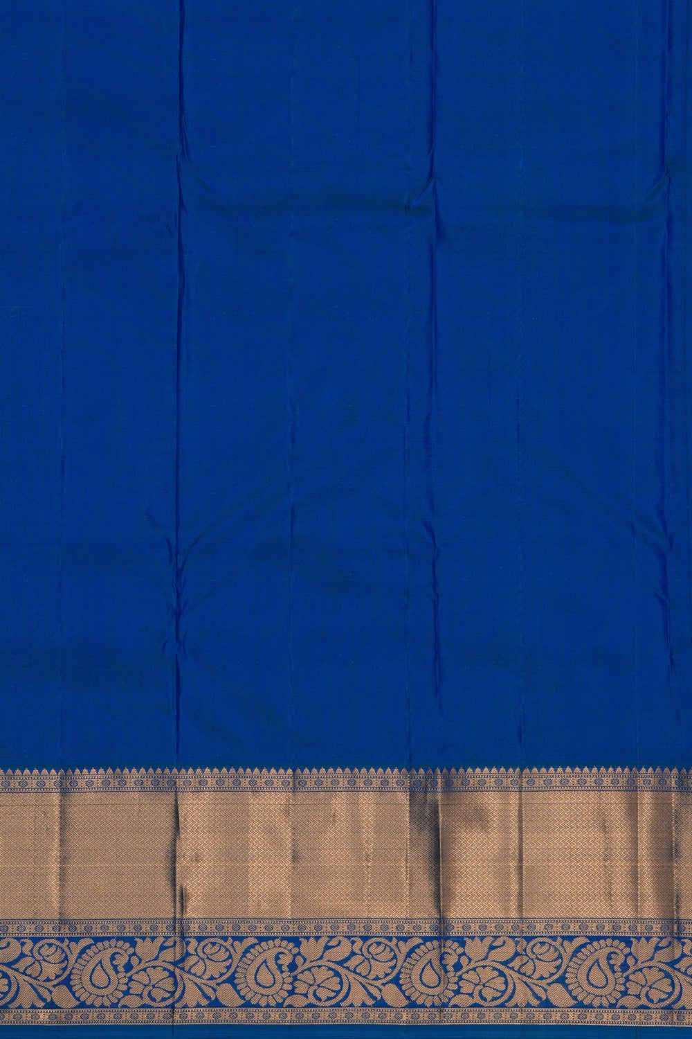 Image of South Silk Blue Saree