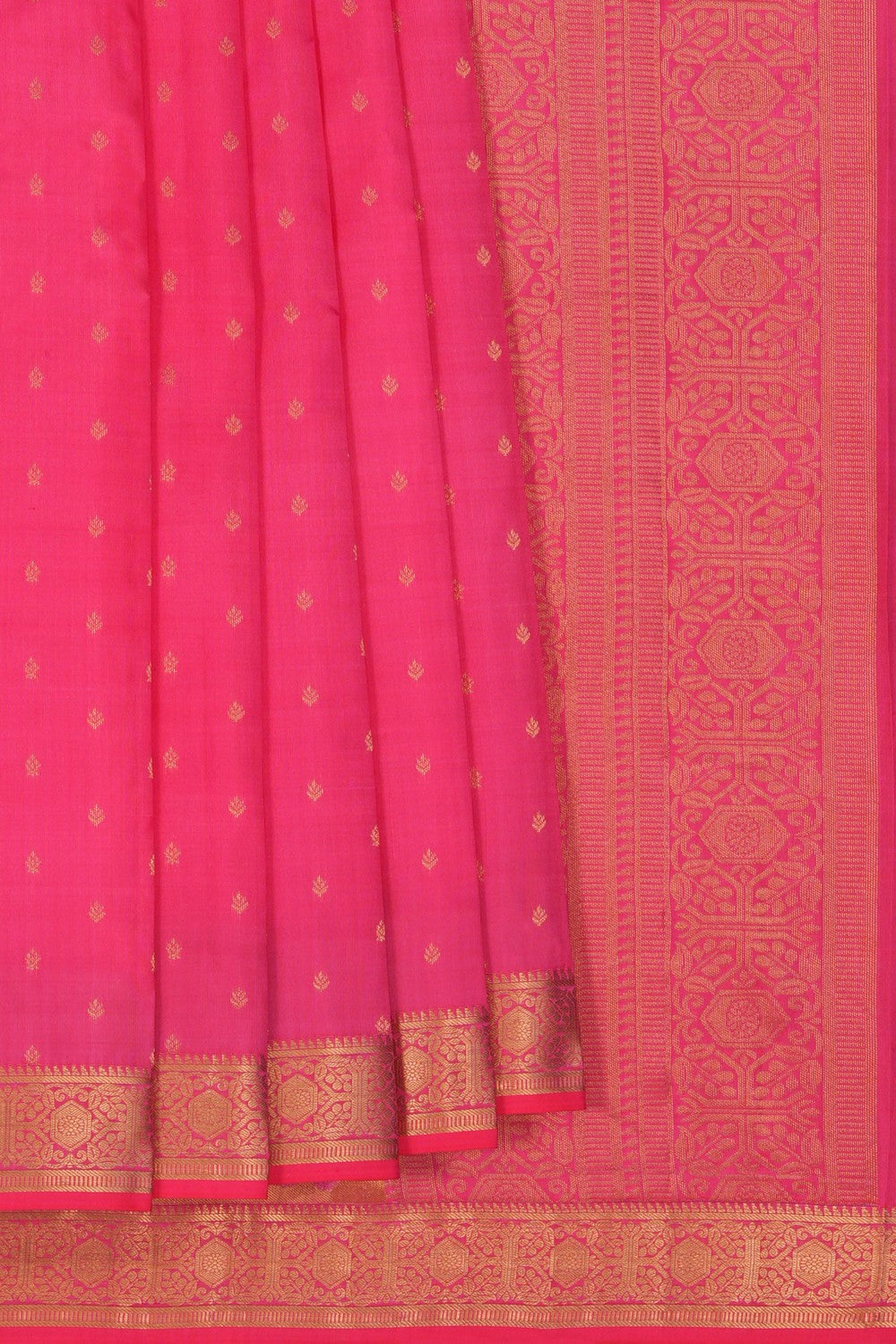 South Silk Pink Saree