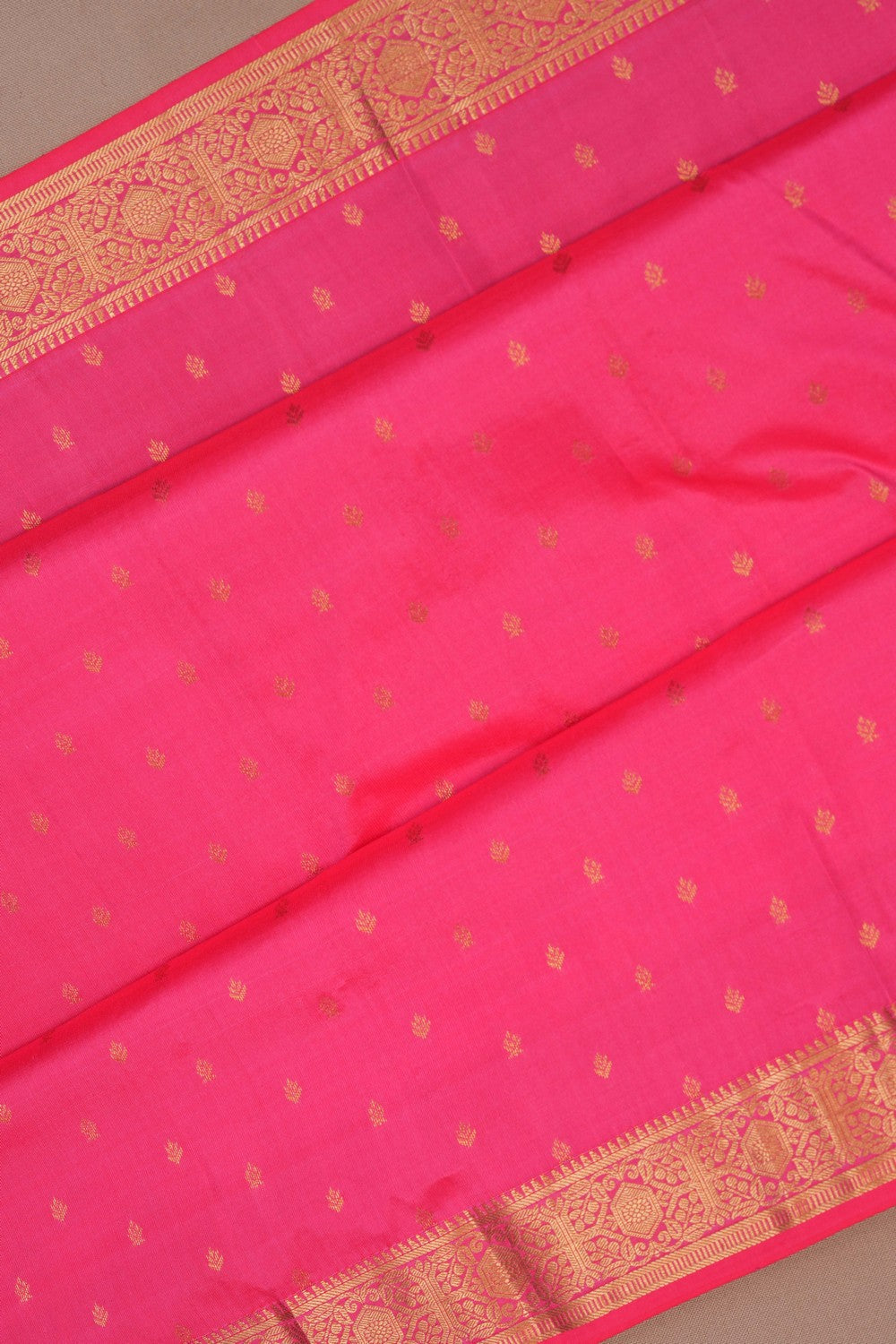Image of South Silk Pink Saree