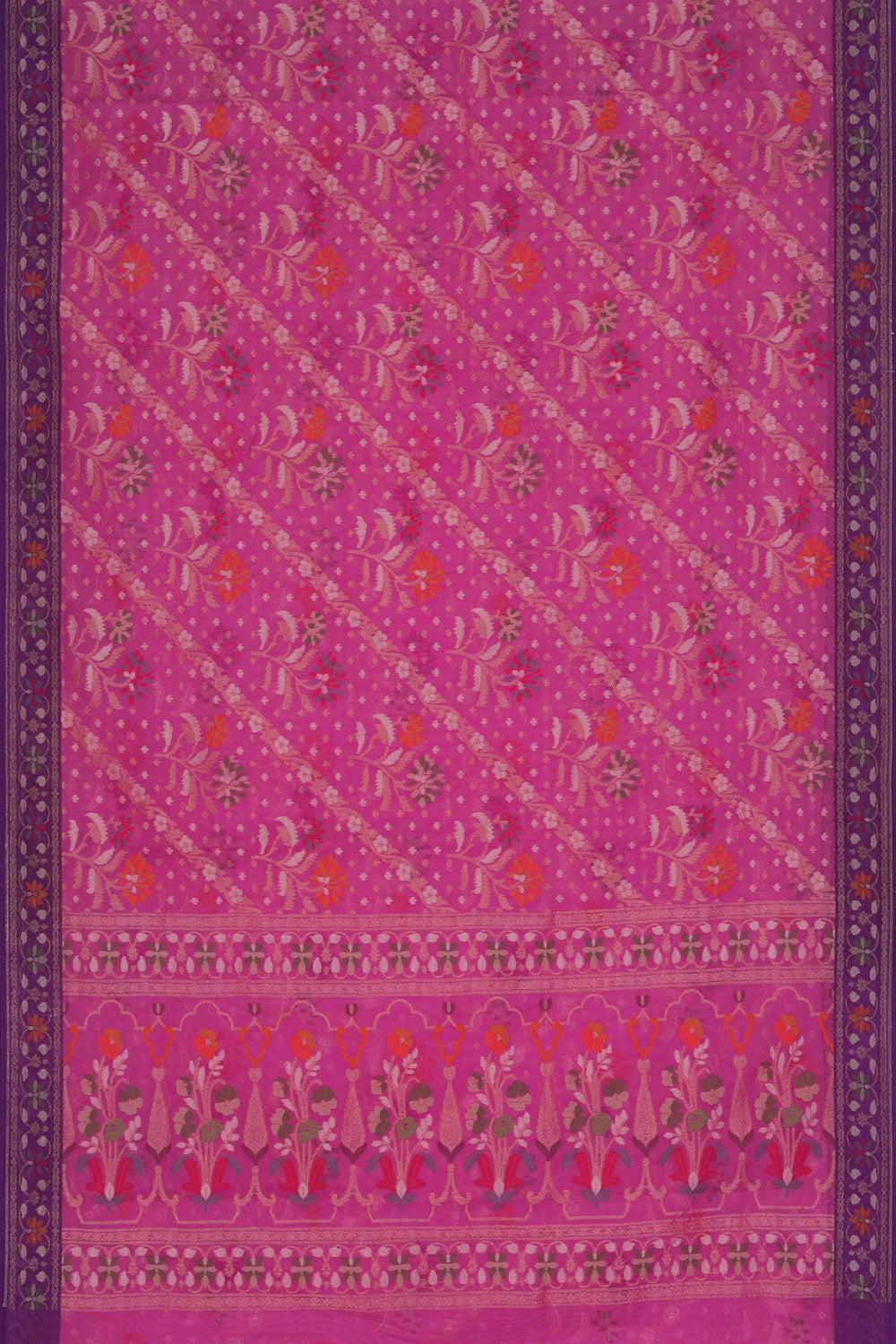 Image of Banarasi Kora Rangkat Saree