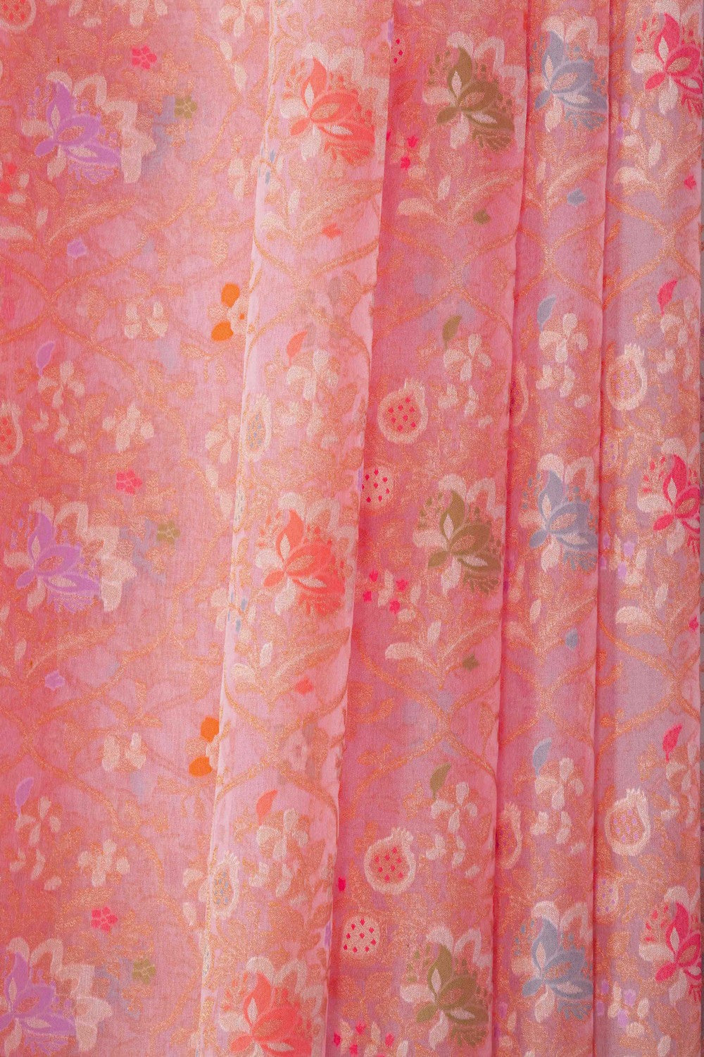 Image of Banarasi Kora Rangkat Saree