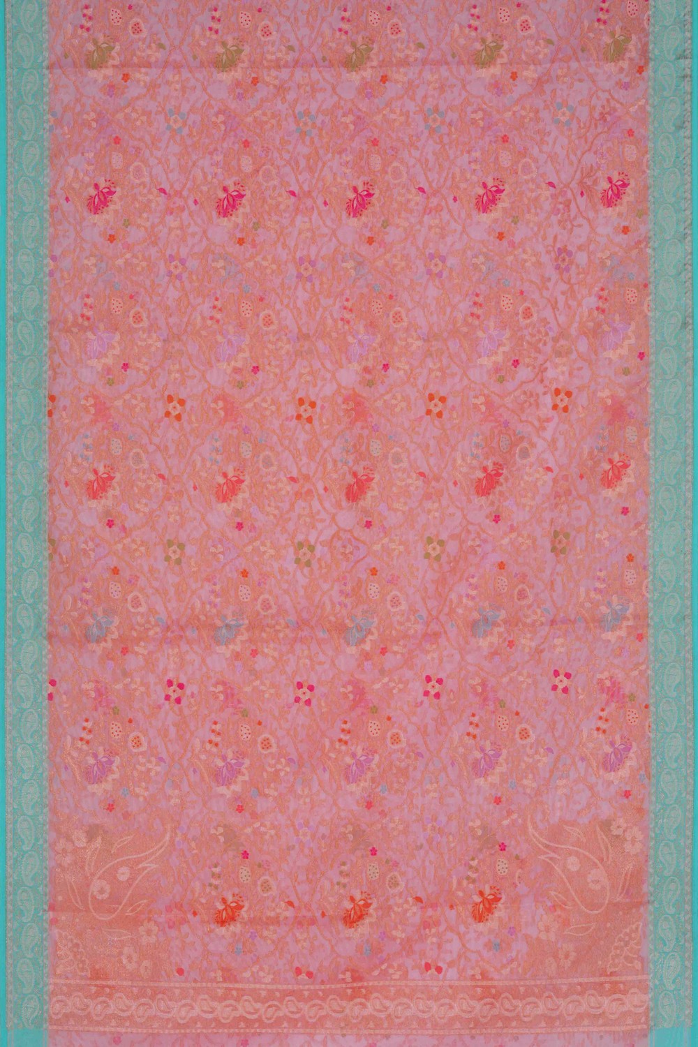 Image of Banarasi Kora Rangkat Saree