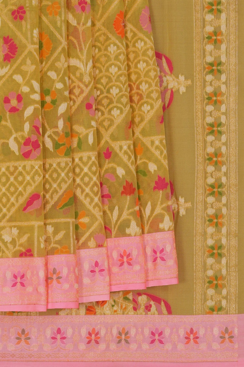 Banarasi Kora Rangkat Saree – Kalanjali