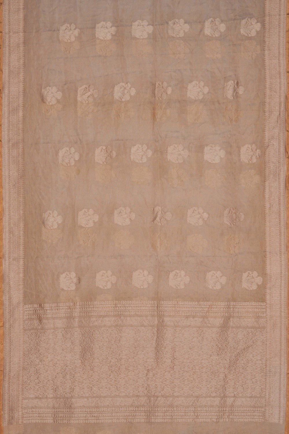 Image of Banarasi Tissue Silk Gold Saree