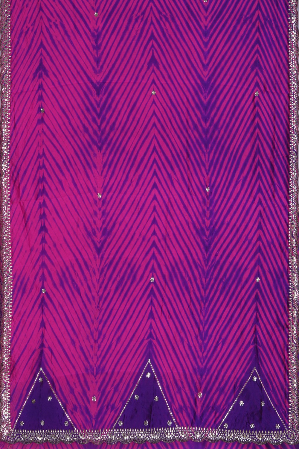 Image of A Beautiful Silk Embroidery Saree