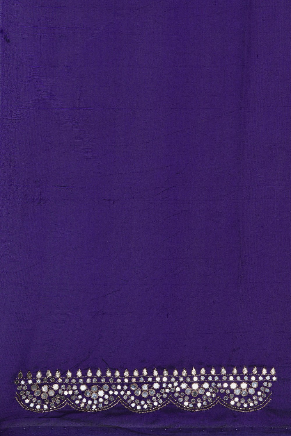 Image of A Beautiful Silk Embroidery Saree