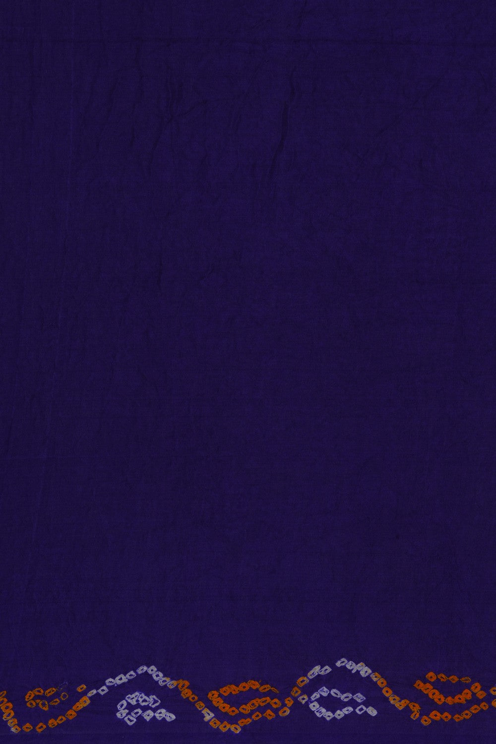 Image of Bandhani Saree with Zari Check Pattern