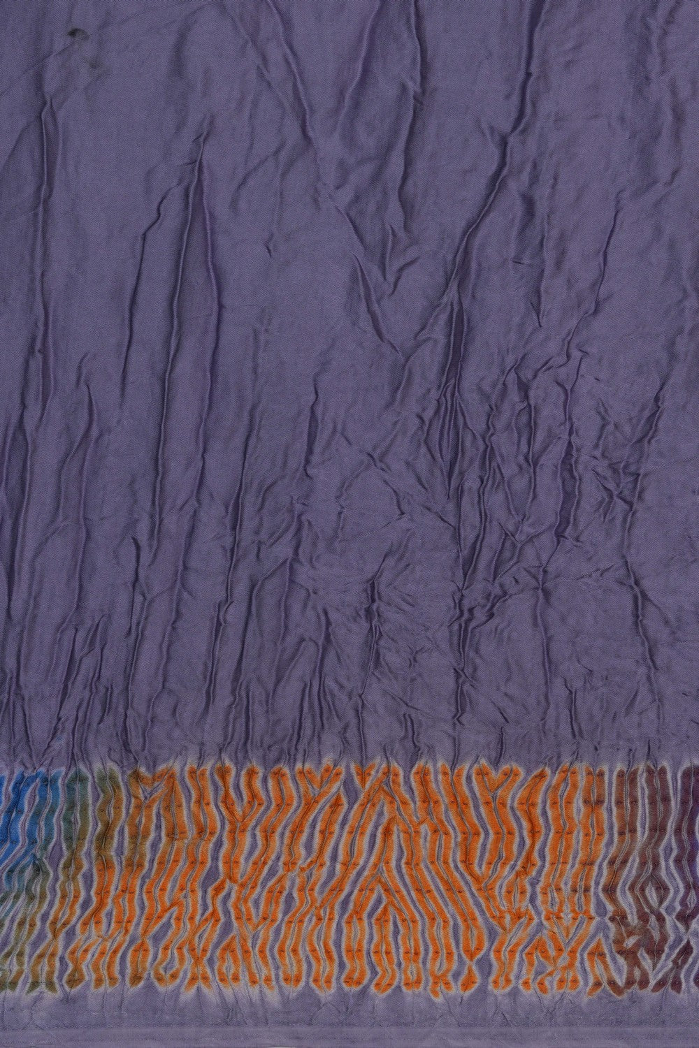 Image of Shibori-inspired Printed Bandhani Saree