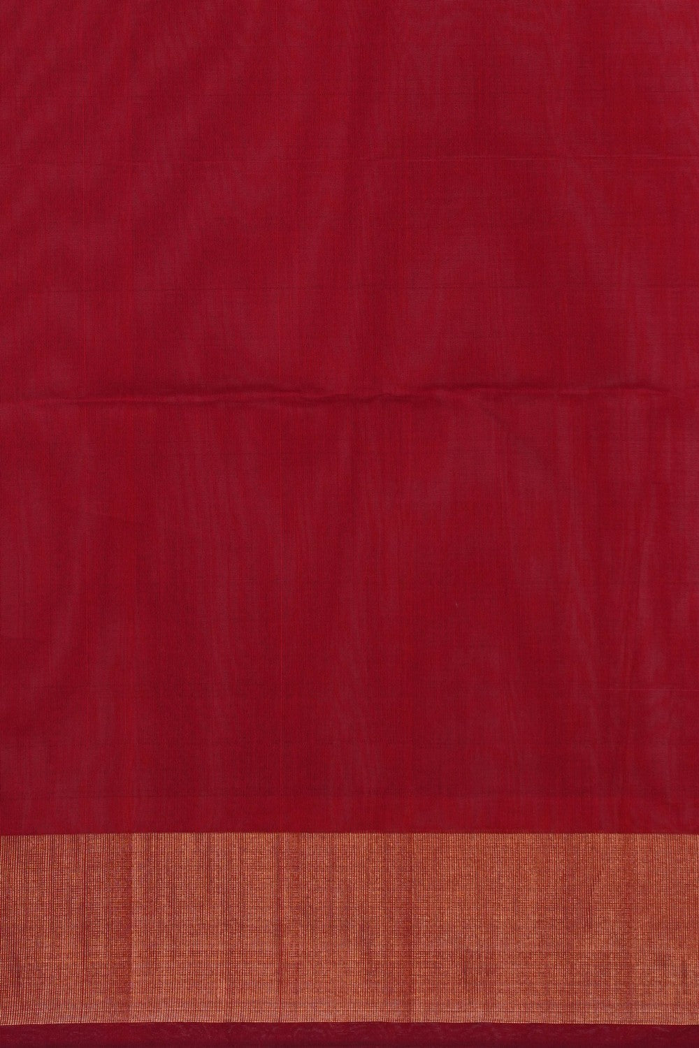 Image of South Cotton-Silk White Saree